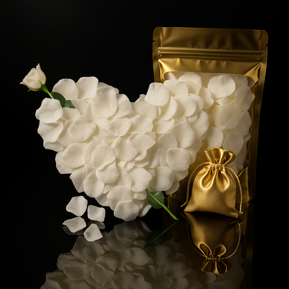 Luxus Seidenrosenblätter – Red Romance